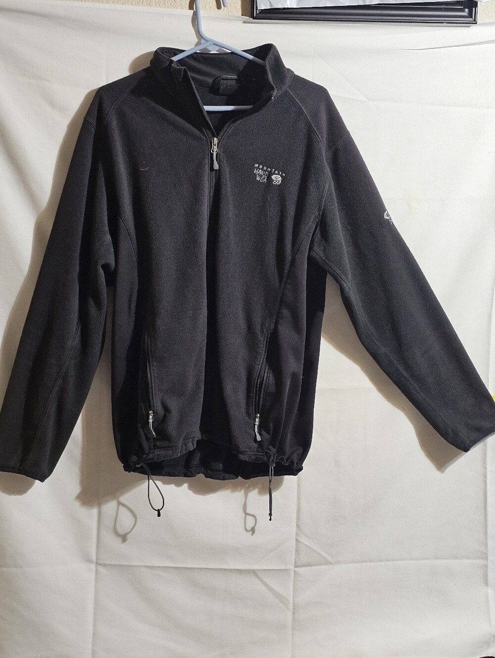 Mountain Hardwear FleeceMen's Deep Drift™ Fleece Full Zip Black Size Large - Picture 3 of 8